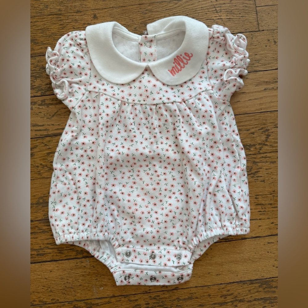 "Millie Monogrammed One-Piece